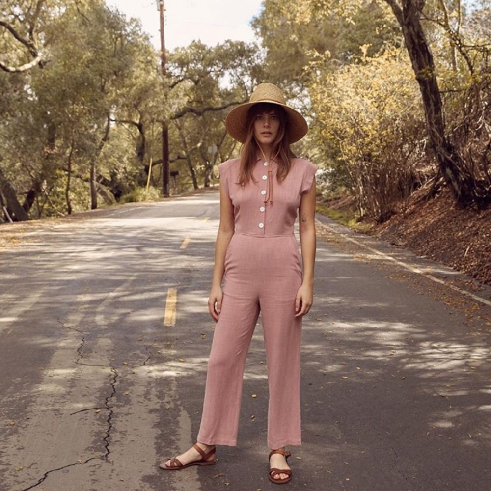 Christy Dawn Phoebe Jumper in Antique Rose - Picture 1 of 5